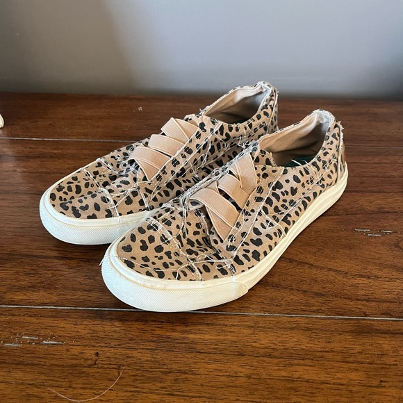 Blowfish Shoes - Cheetah Blowfish Slip On Sneakers